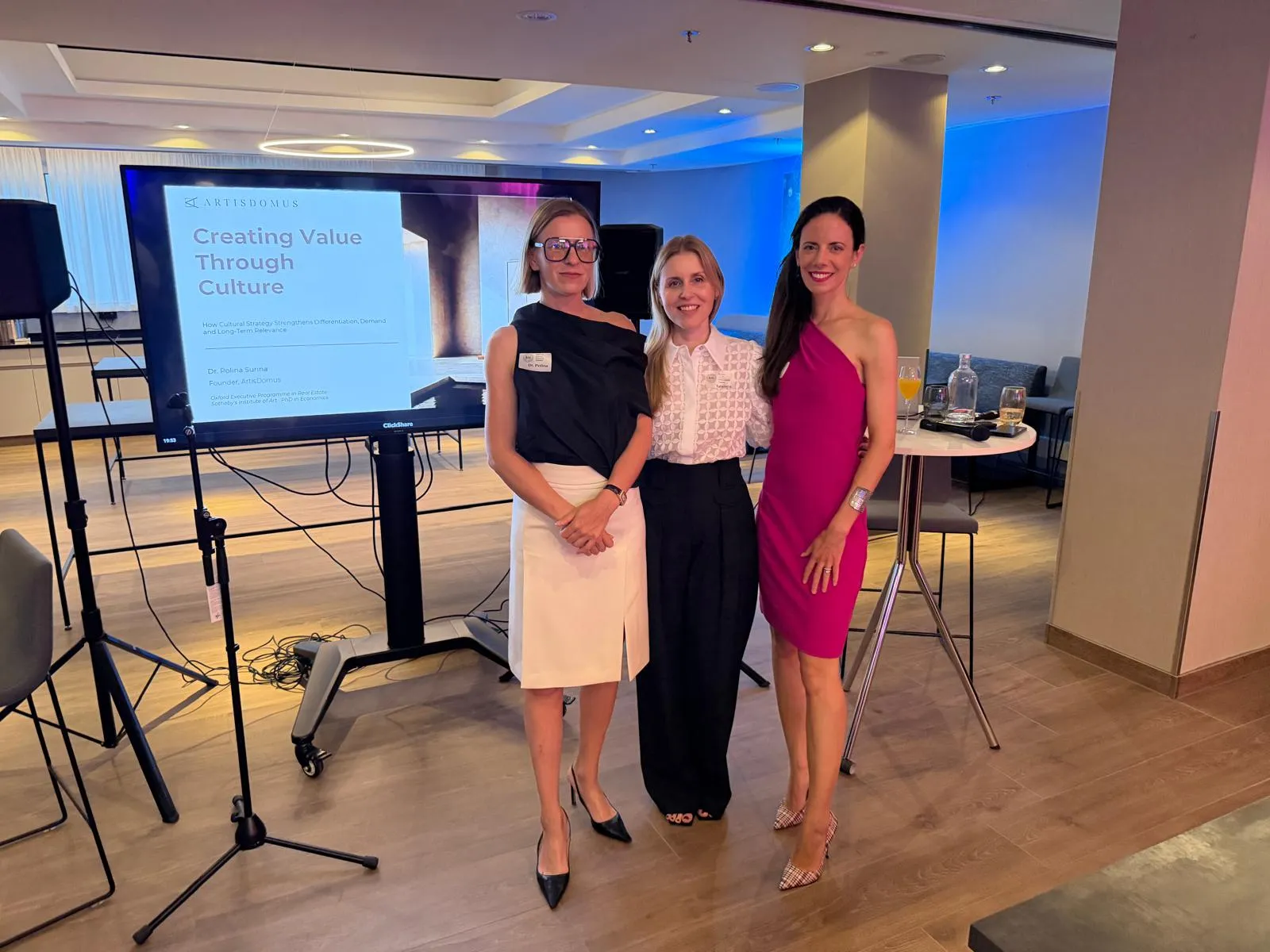 Value Creation for Assets & People — Our Executive Evening at Le Méridien Frankfurt